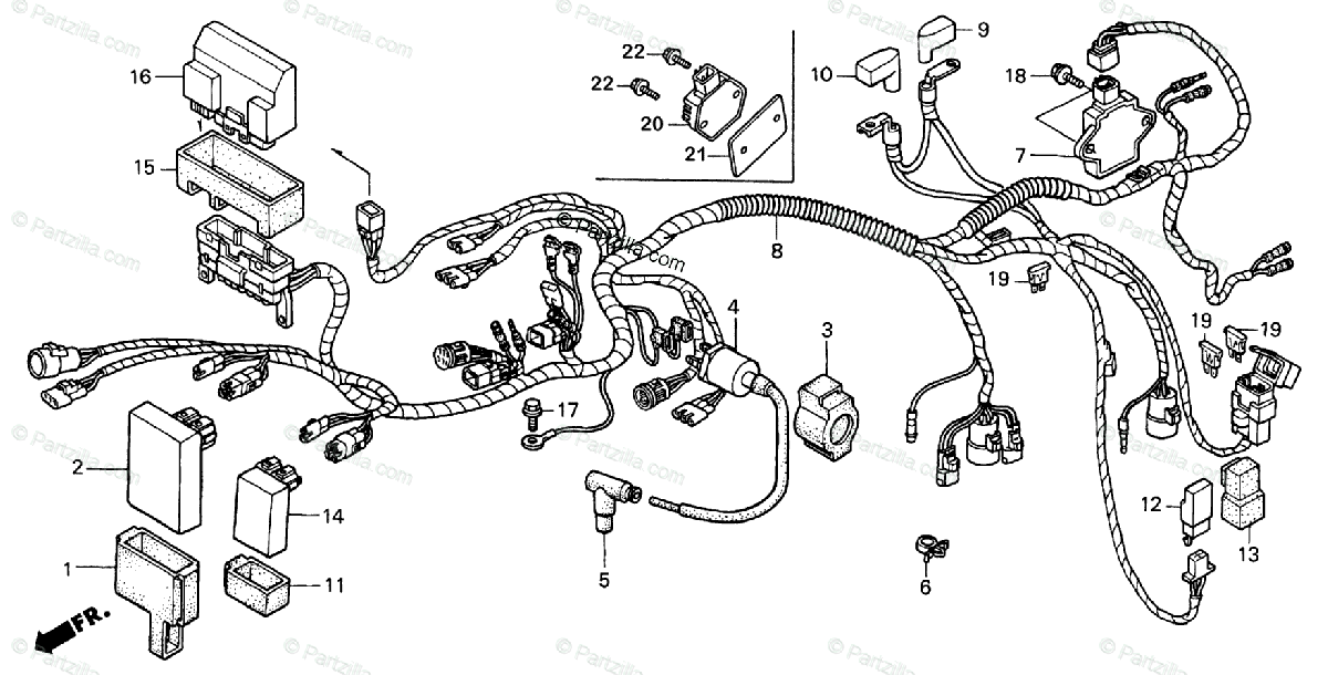 1998 Honda Foreman 450 Es Wiring Diagram - Wiring Diagram