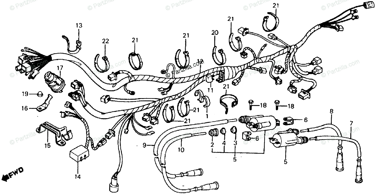 Honda Vf 750 Sabre Wiring Diagram