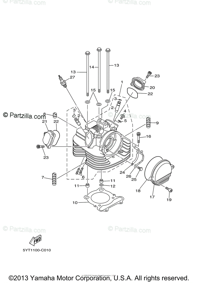 Raptor 350 Engine Gasket Diagram