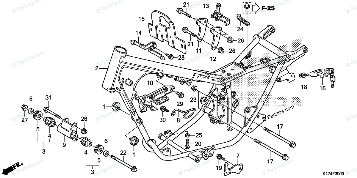 27 Honda Rebel Parts Diagram