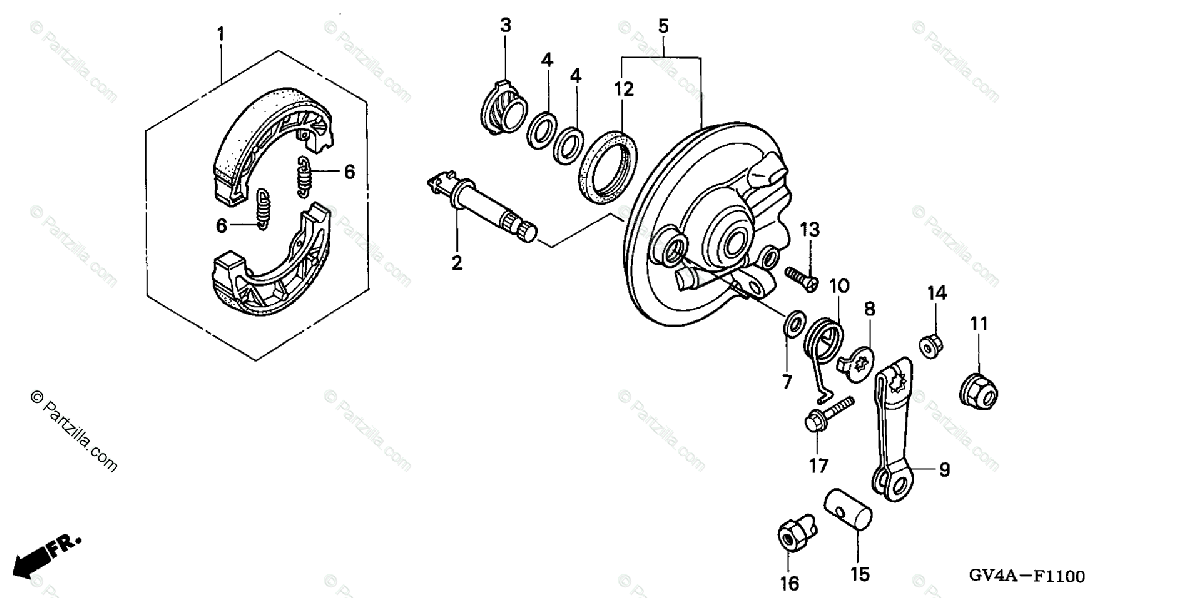 33 Honda Elite 80 Parts Diagram
