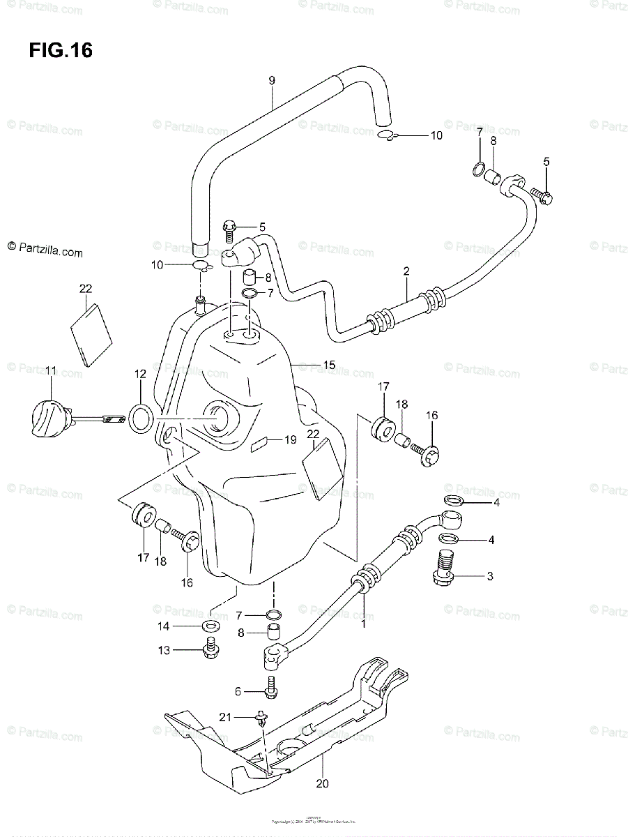 Suzuki Ltz 400 Engine Diagram