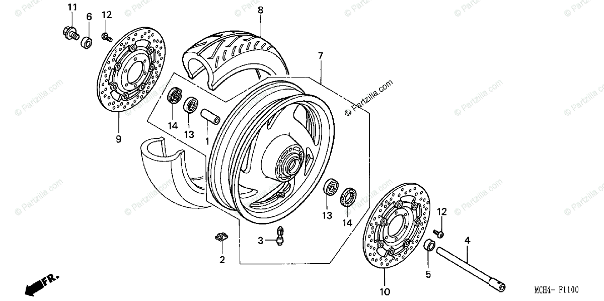 32 Honda Vtx 1800 Parts Diagram - Wire Diagram Source Information