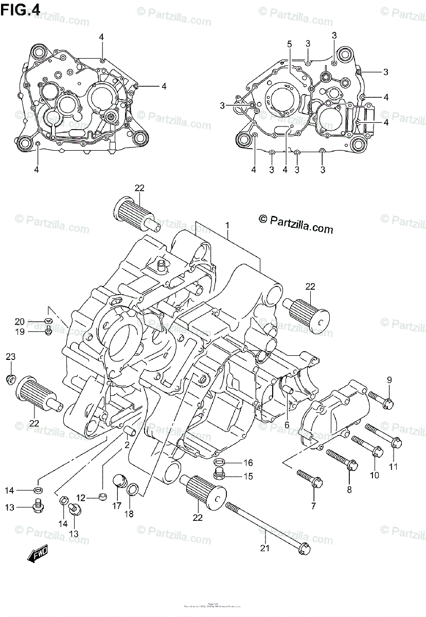 25 Suzuki Ozark 250 Parts Diagram