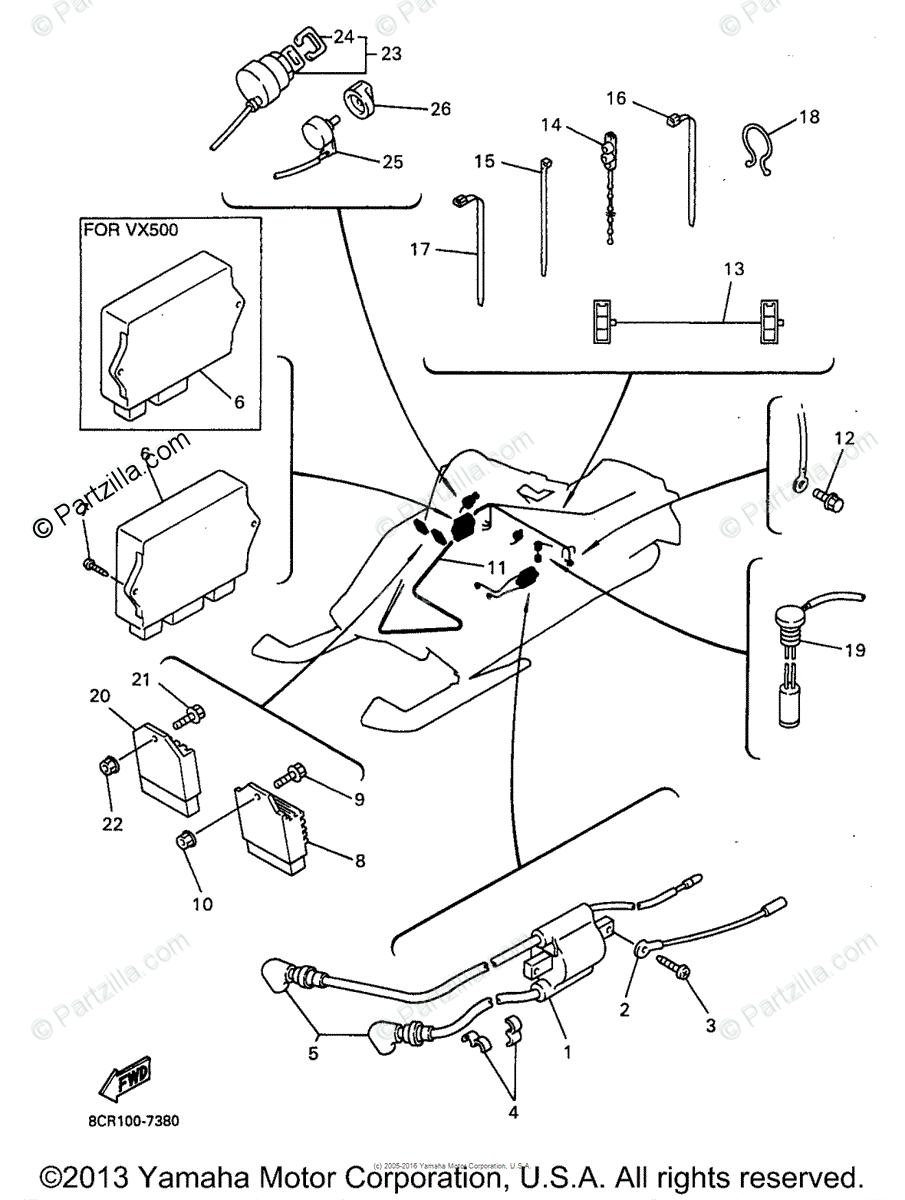 31 Yamaha Snowmobiles Parts Diagram