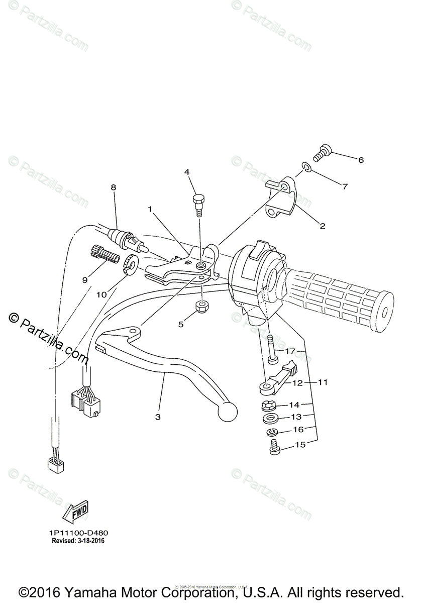 27 Yamaha Kodiak 400 Parts Diagram
