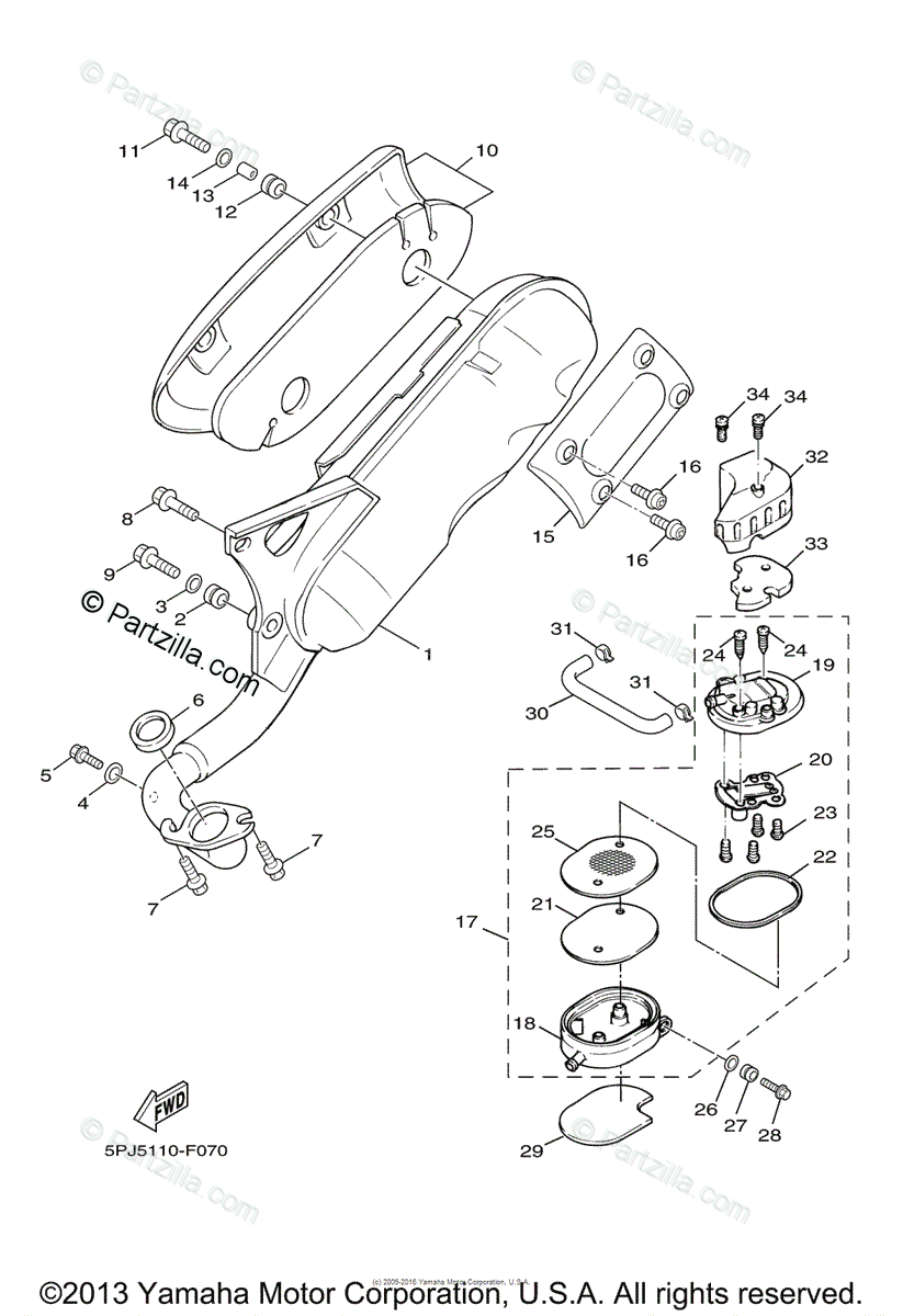 Yamaha 50Cc Scooter Engine Diagram - Yamaha 50cc Scooter Engine Diagram