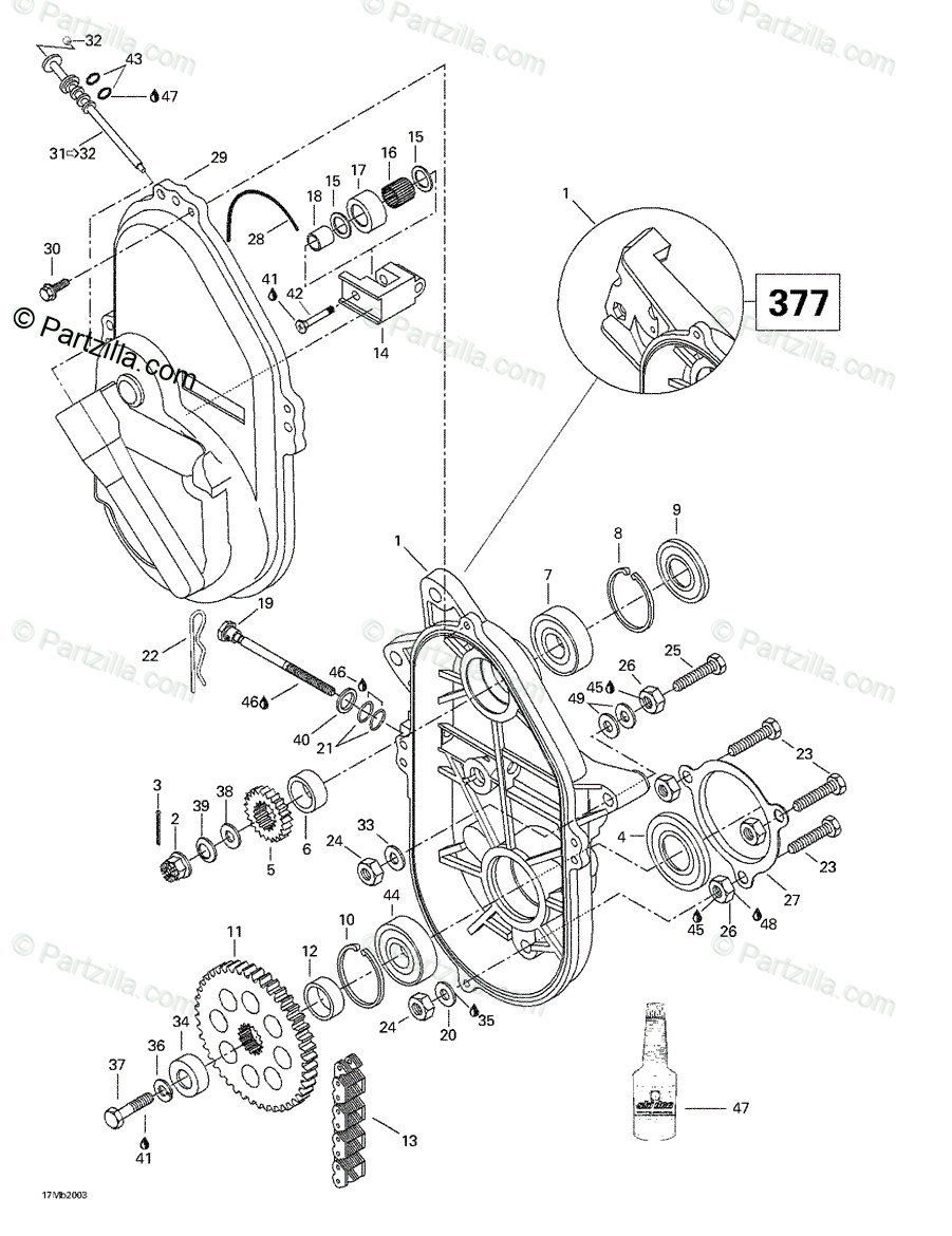 1988 ski doo safari 377 parts diagram