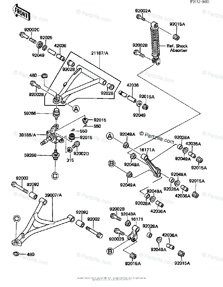 Kawasaki Bayou 300 Fuel Line Diagram