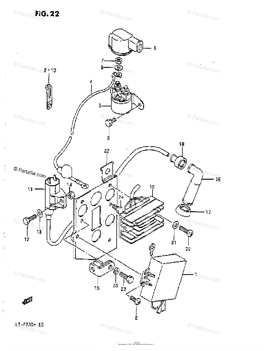 1987 Suzuki Lt F230 Atv Wiring Schematic