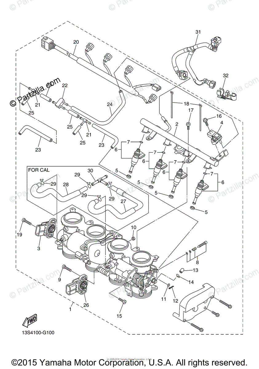 34 Yamaha R6 Parts Diagram