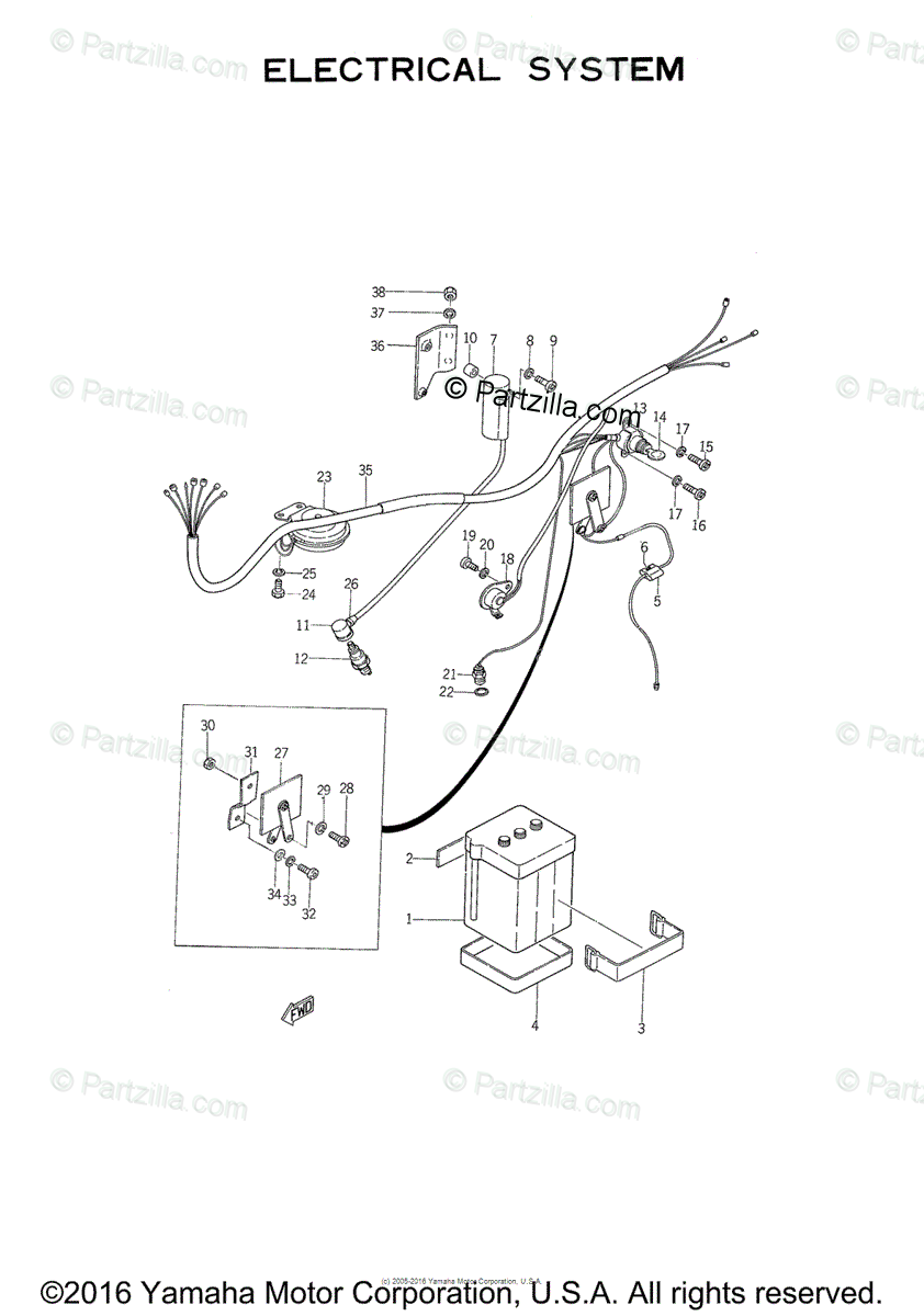 Yamaha Motorcycle Schematic - Wiring Diagram Schemas