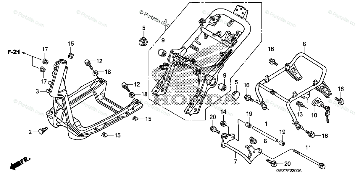 Honda Ruckus Parts Diagram - Hanenhuusholli