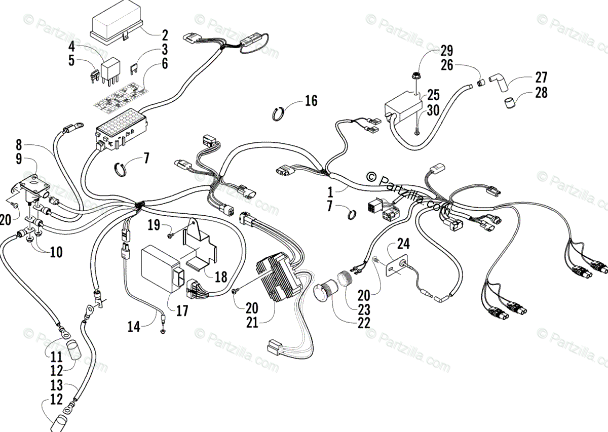 34 Arctic Cat 400 Parts Diagram