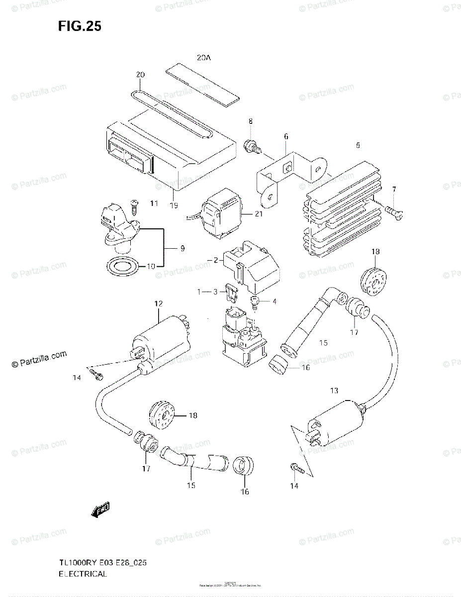 Suzuki Tl1000 Wiring Diagram