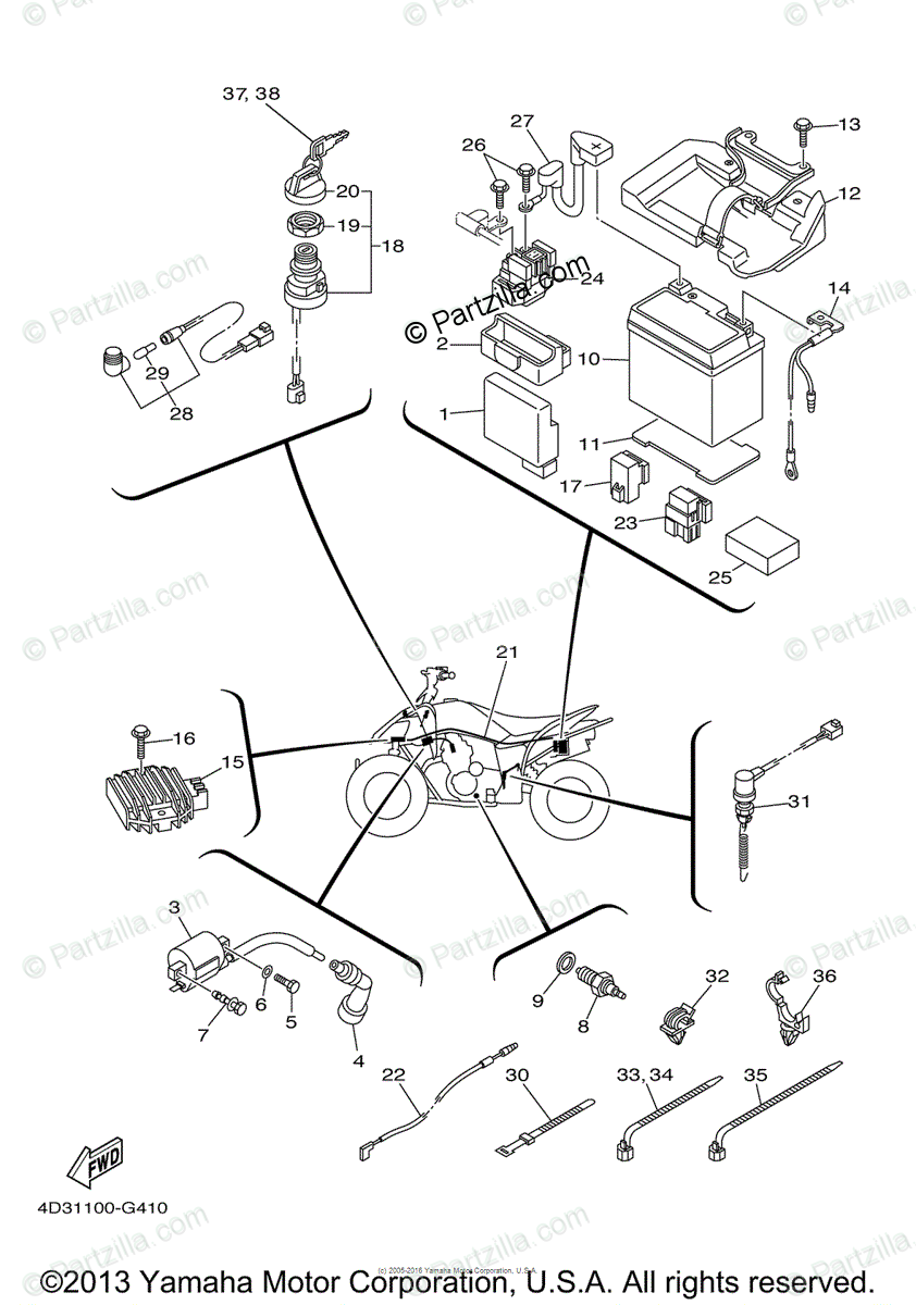 Yamaha 250 Wiring Image - Wiring Diagram Schemas