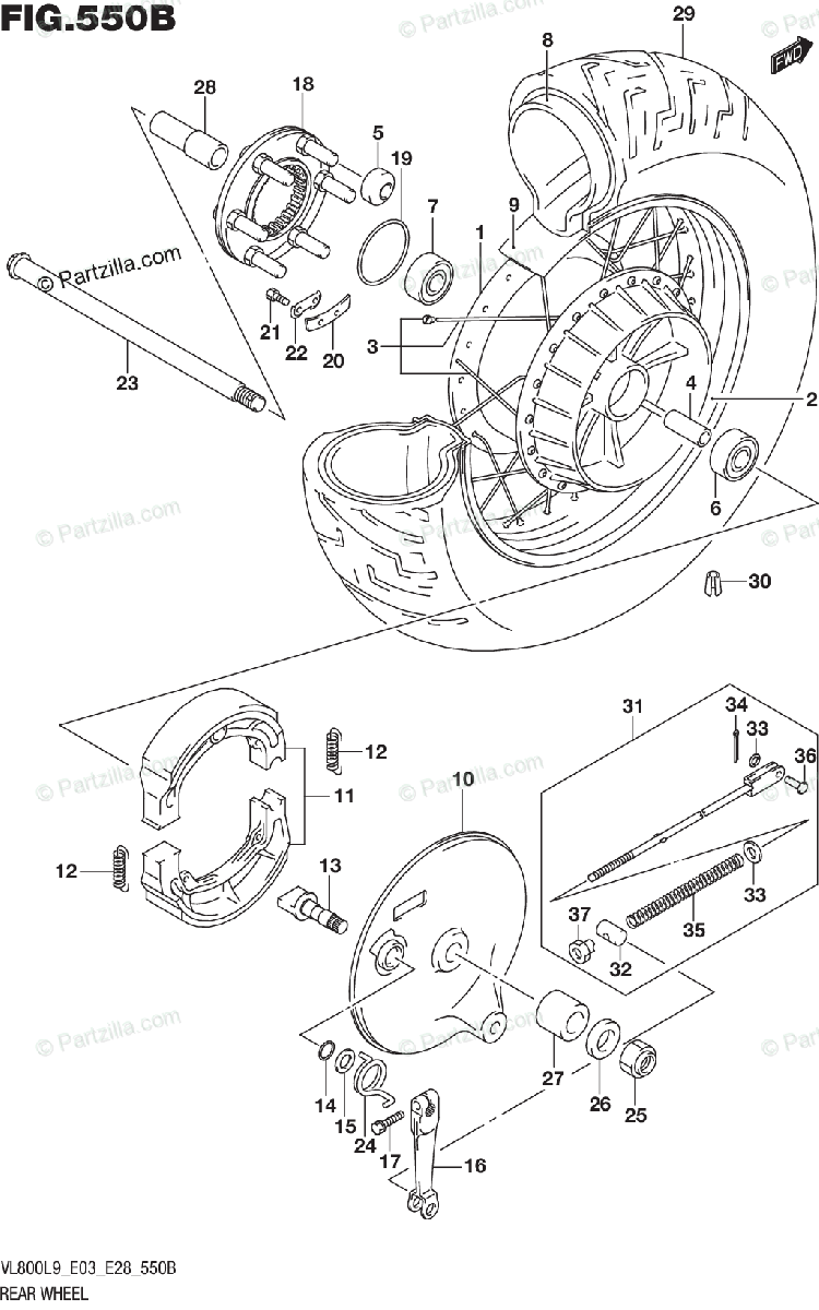 File: Suzuki Boulevard C50 Engine Diagram
