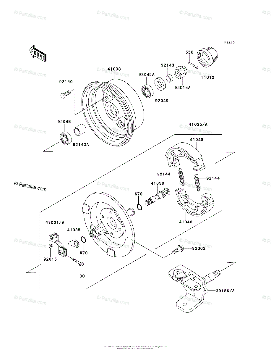 32 Kawasaki Bayou 250 Parts Diagram - Wiring Diagram List