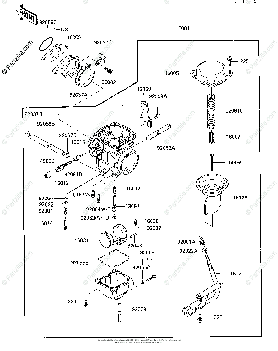 1997 Kawasaki Bayou 300 Wiring Diagram - Wiring Diagram Schemas