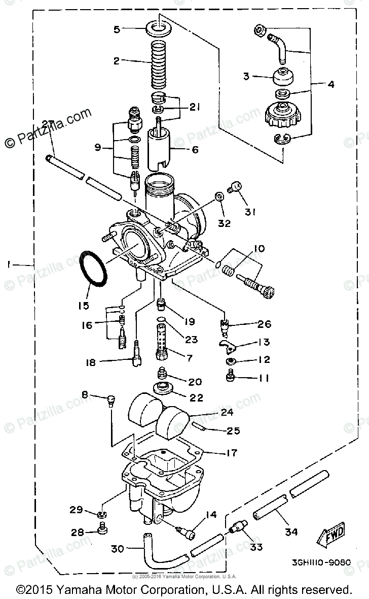 Four Stroke Yamaha Outboard Wiring Harness Diagram from cdn.partzilla.com