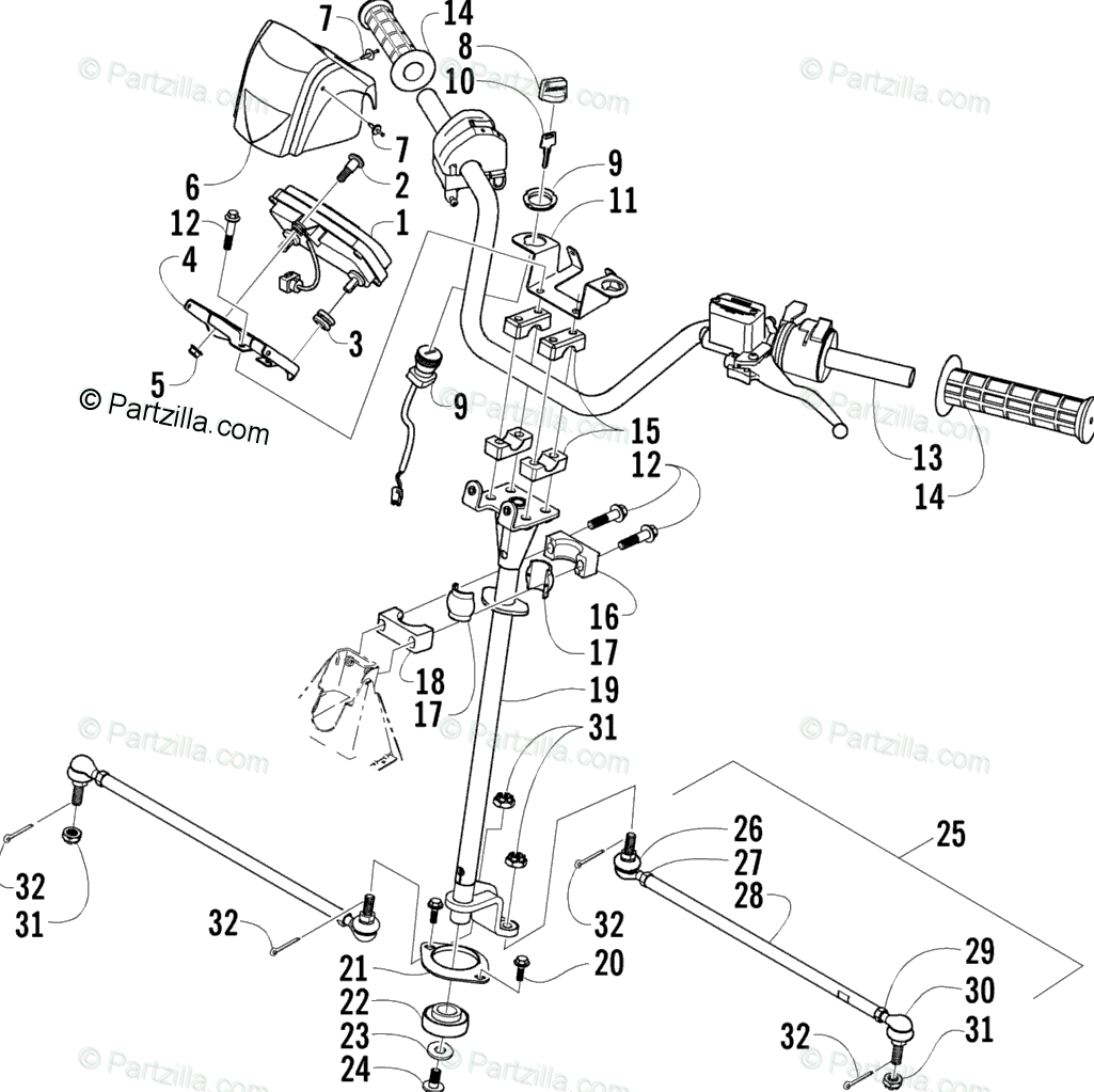 Diagram  Arctic Cat 2004 Atv 500 Manual Transmission 4x4