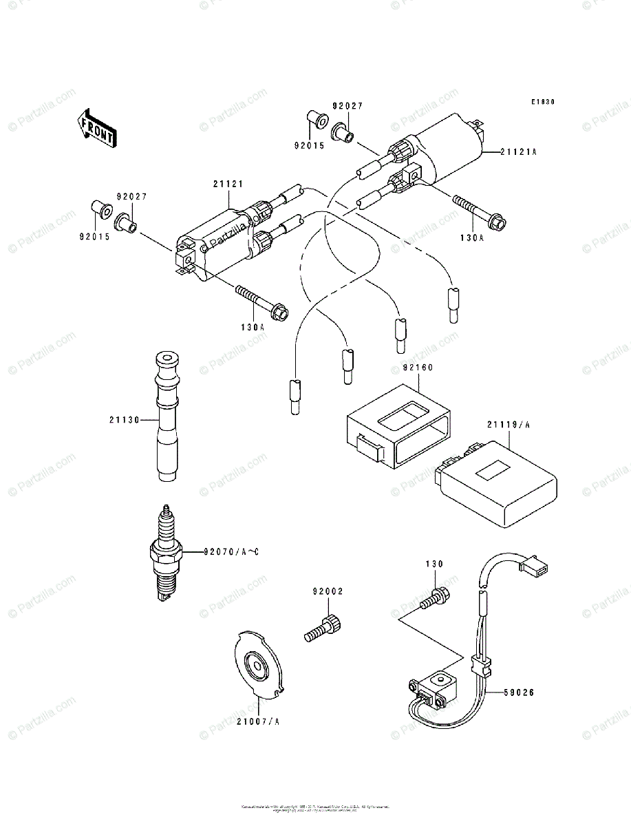 Motorcycle Ignition Coil Diagram - Diagram Media