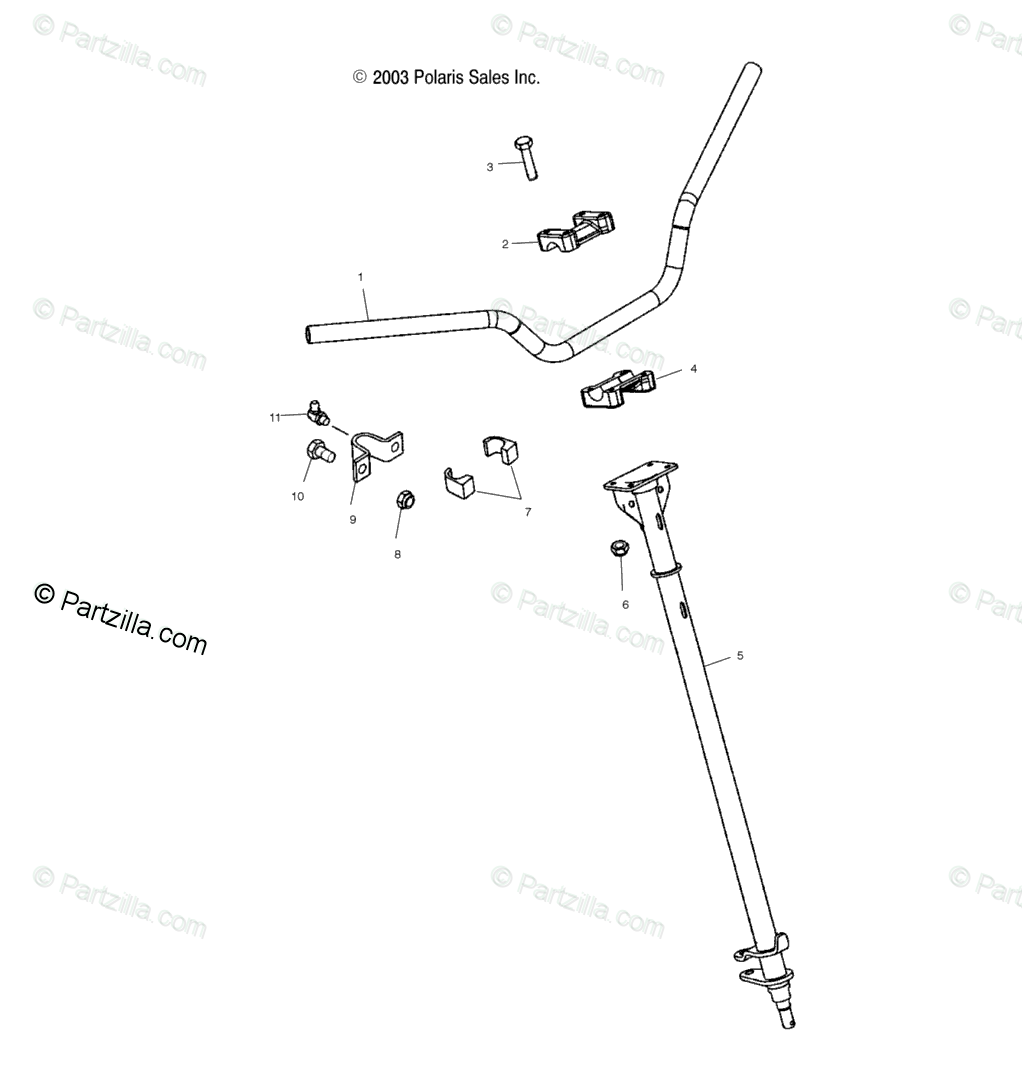 34 Polaris Predator 500 Parts Diagram