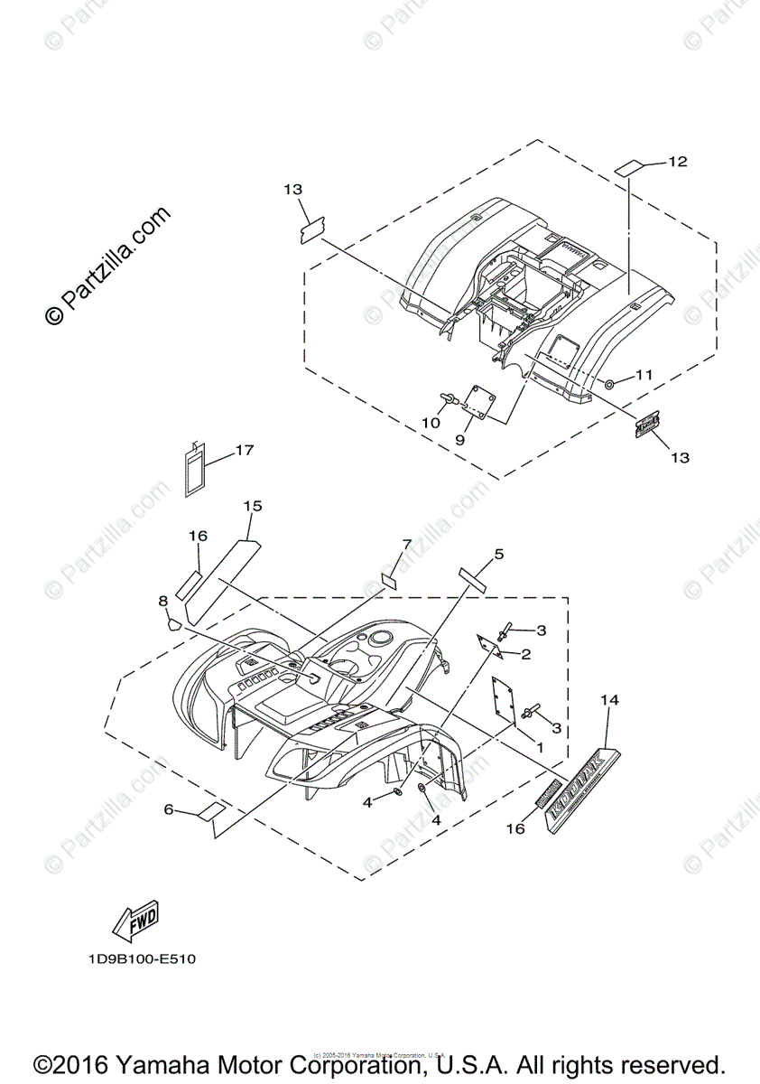 29 Yamaha Kodiak 450 Parts Diagram - Wiring Database 2020