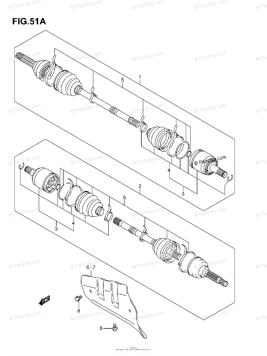 32 2005 Suzuki Eiger 400 4x4 Parts Diagram