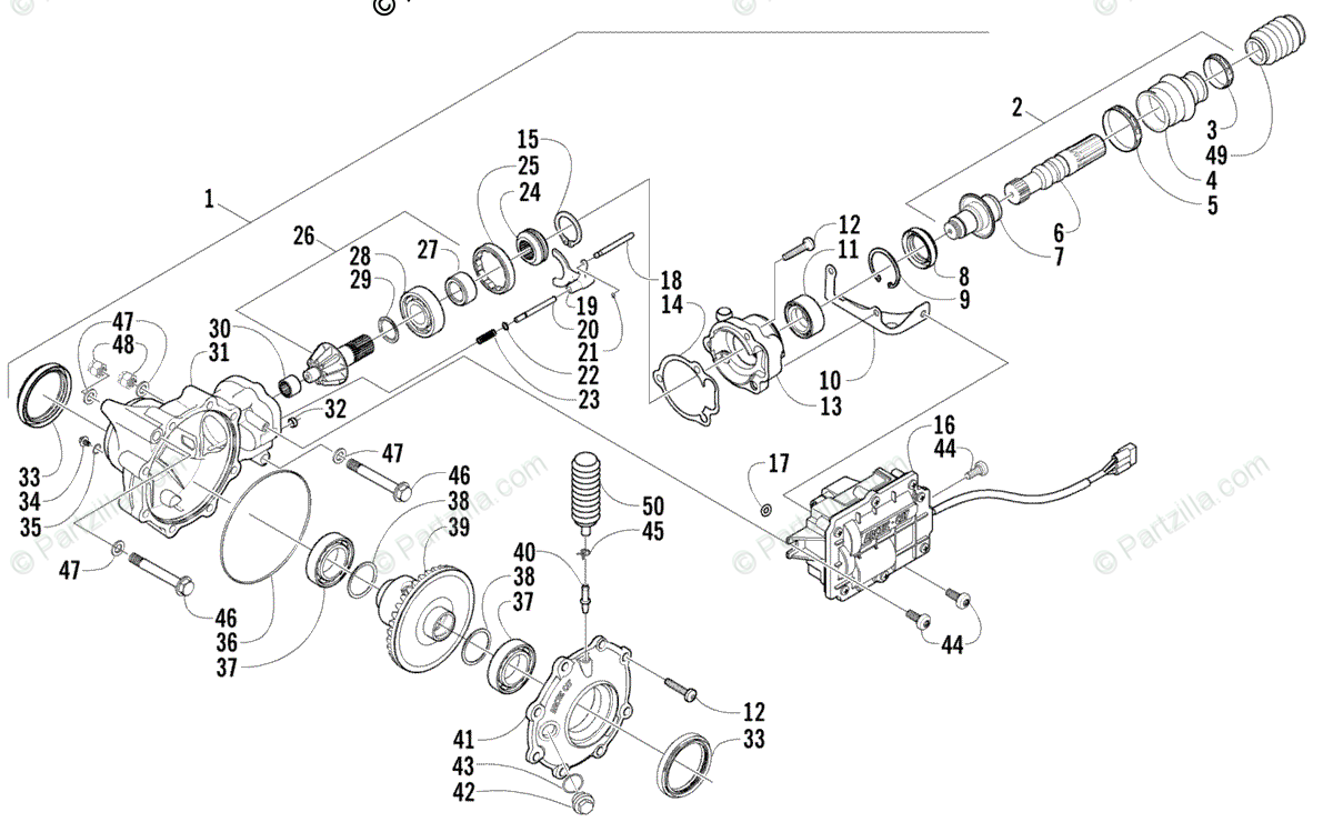 34 Arctic Cat 400 Parts Diagram