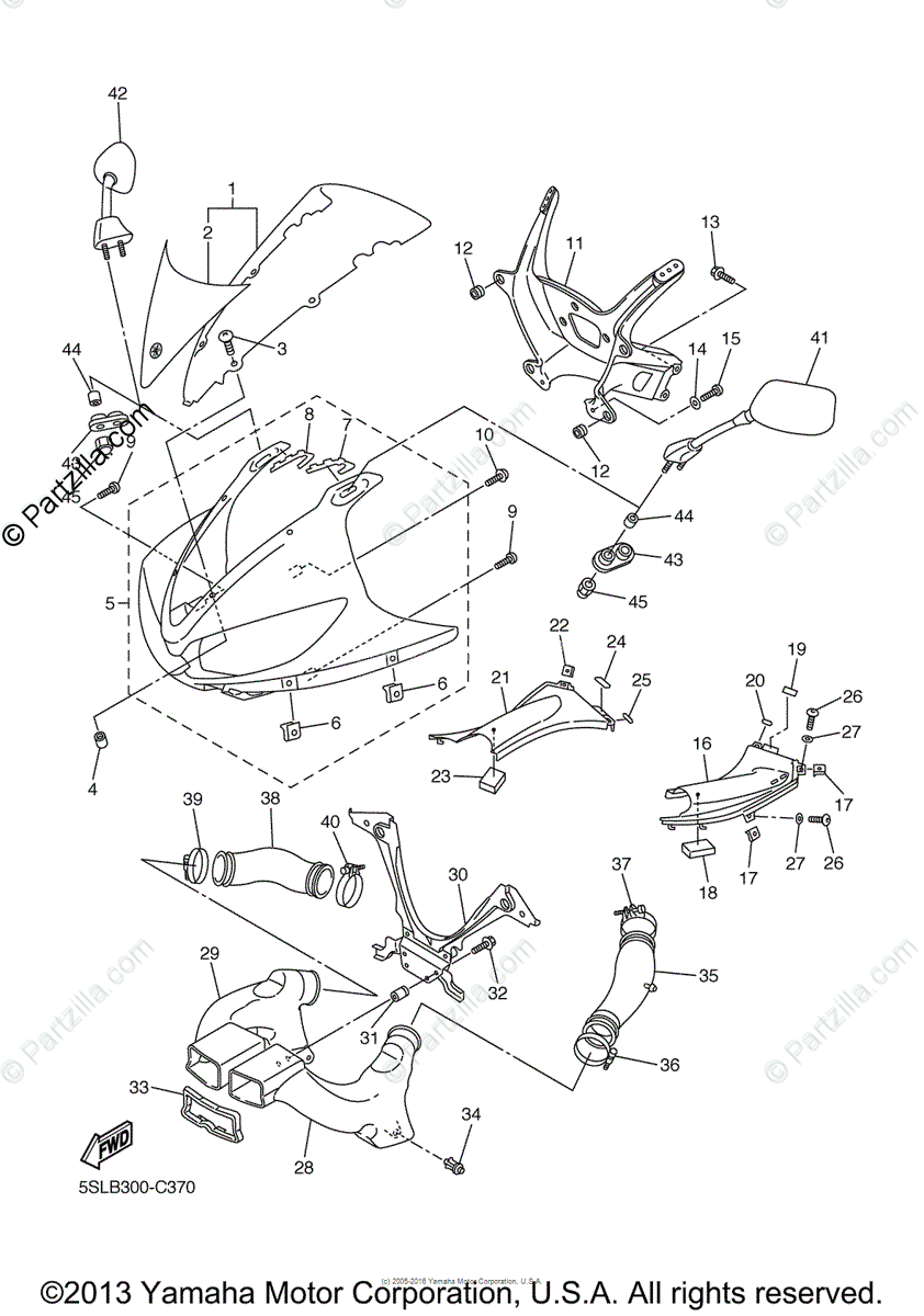 31 2004 Yamaha R6 Parts Diagram - Wiring Diagram List