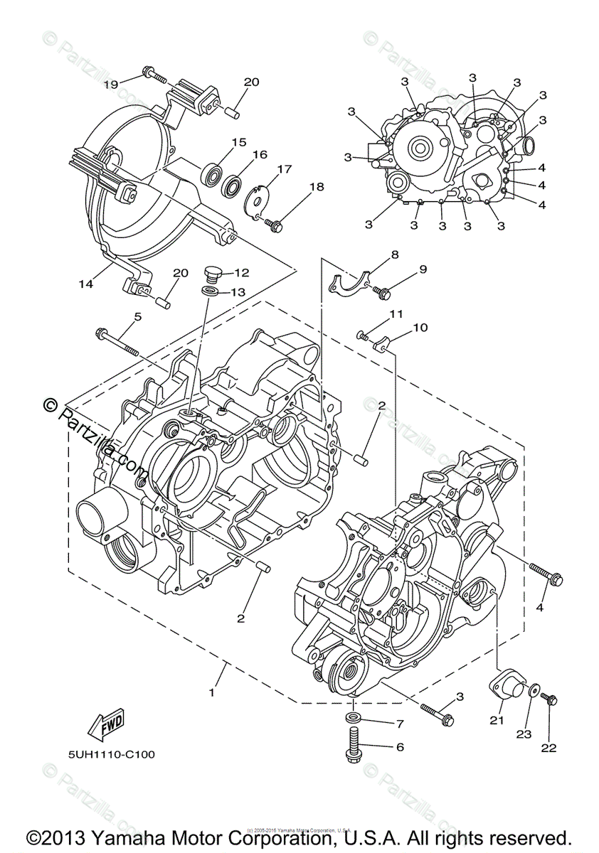 2004 Yamaha Bruin Wiring Diagram