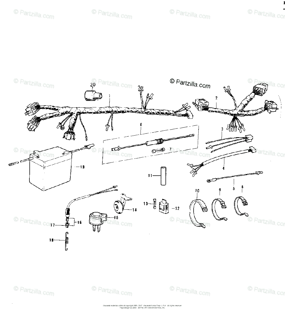 1975 Kawasaki Enduro Wiring Schematic - Wiring Diagram Schemas