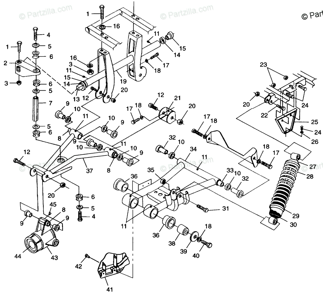 30 1999 Polaris Sportsman 500 Parts Diagram - Wiring Diagram List