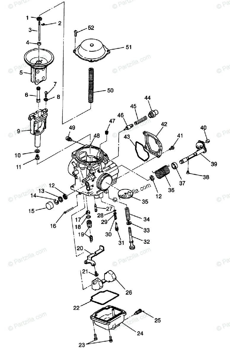Polaris Sportsman 500 Carburetor Diagram - Atkinsjewelry