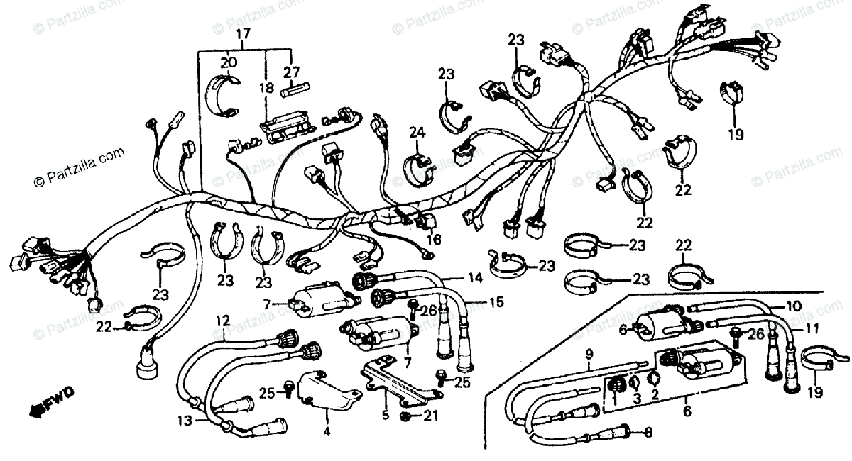 [DIAGRAM] Yamaha Wiring Diagram Moto 4 1985 FULL Version