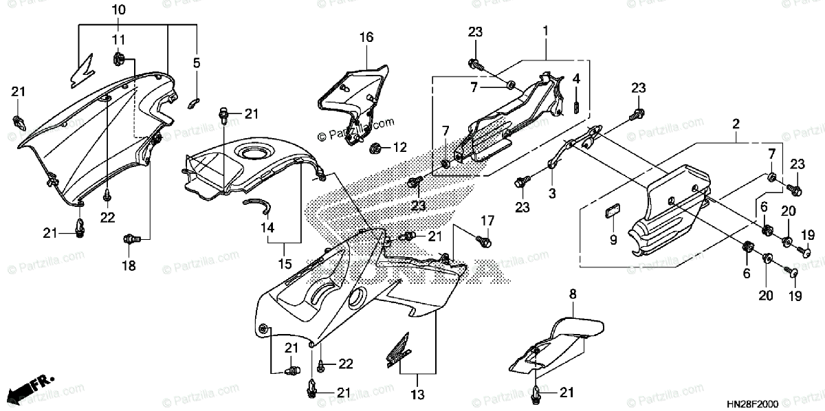 Wiring Diagram: 35 Honda Rubicon Parts Diagram