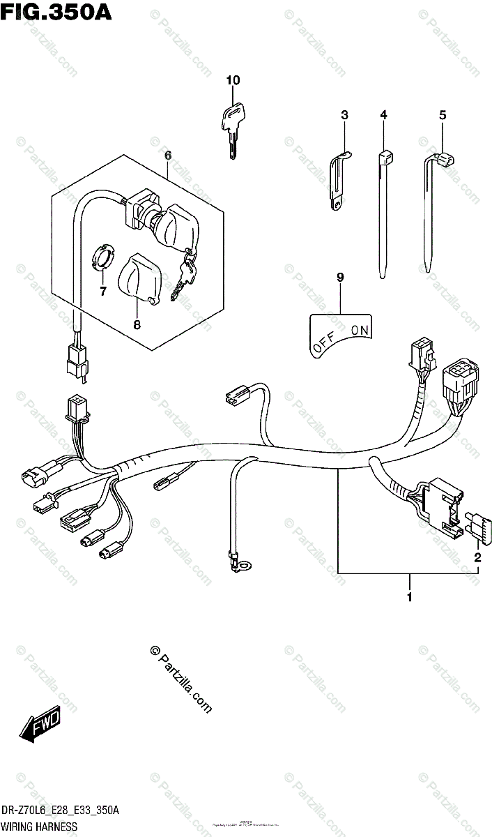 Suzuki Motorcycle 2016 Oem Parts Diagram For Wiring