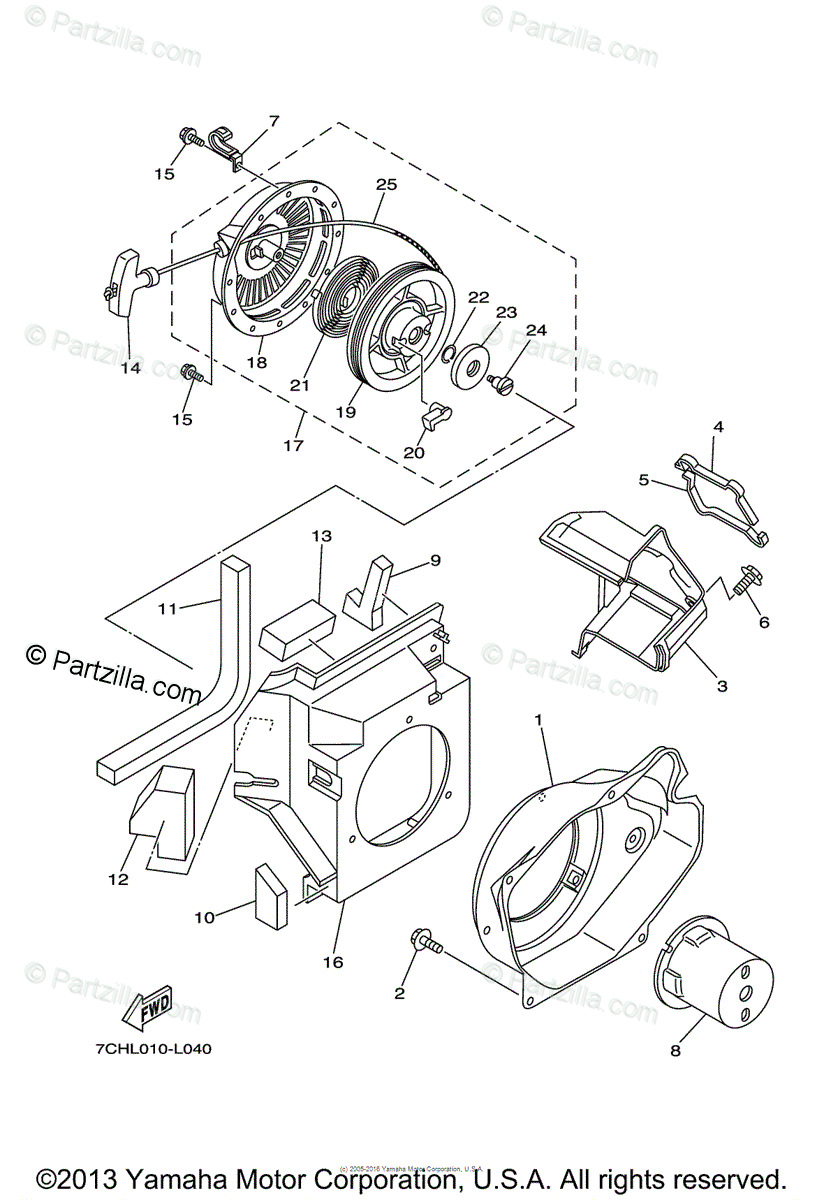Yamaha Power Equipment Ef3000iseb Oem Parts Diagram For