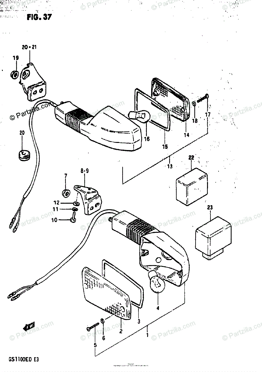 1983 Suzuki Gs1100Es Wiring Diagram from cdn.partzilla.com