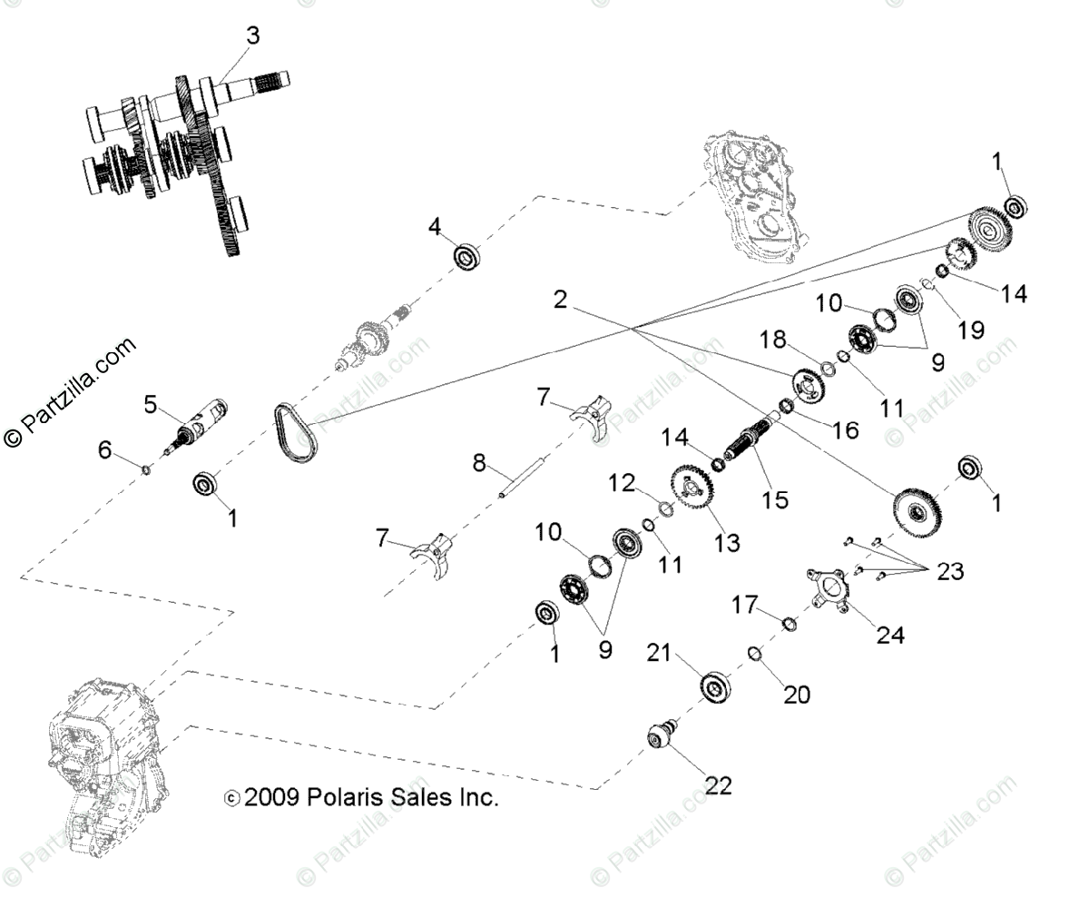 Polaris Side by Side 2007 OEM Parts Diagram for ... polaris ranger 700 carberator diagram 