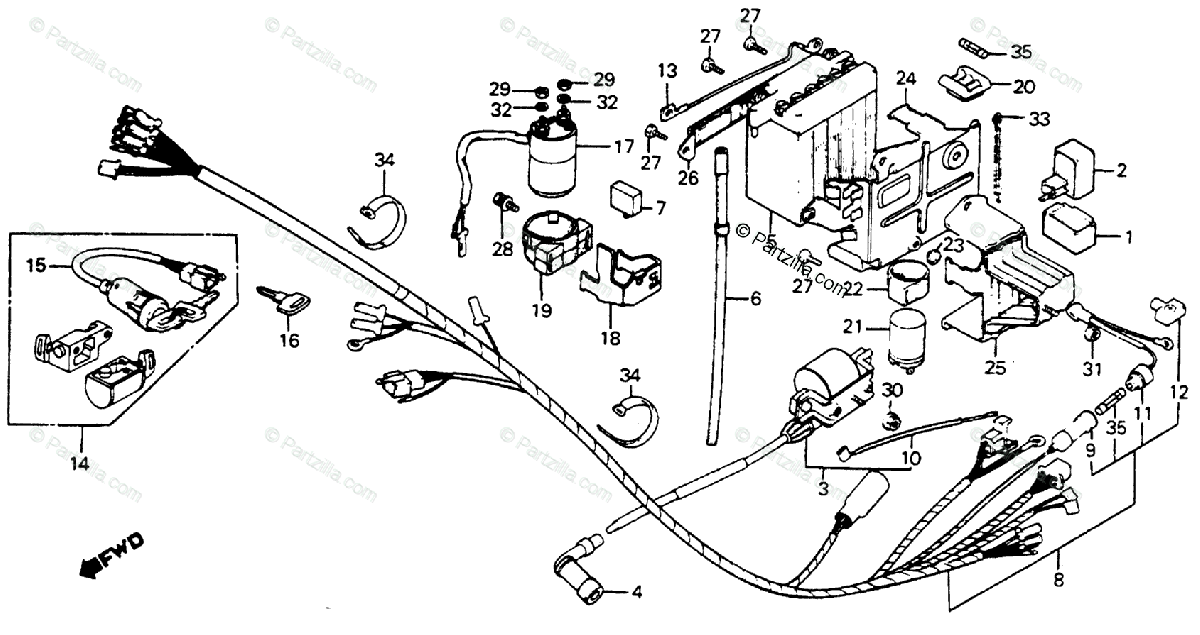 Wiring Diagram Honda C70 from cdn.partzilla.com