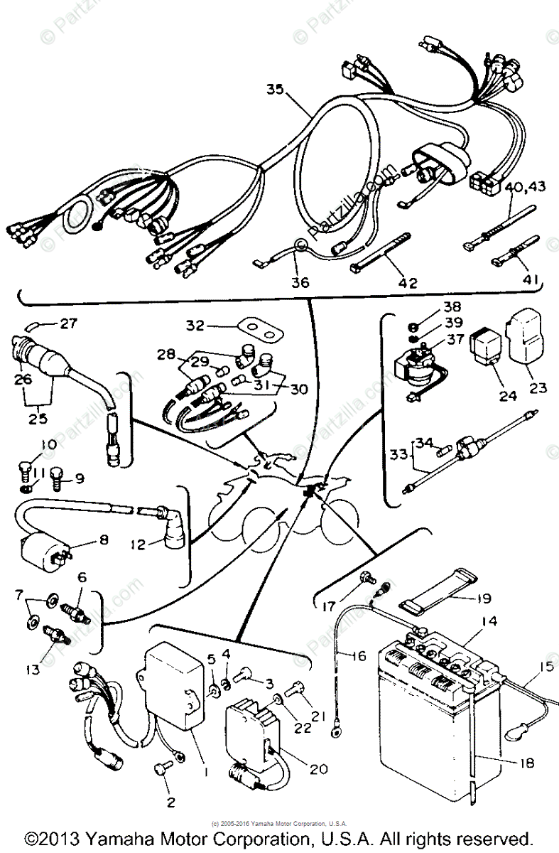 Yamaha Ignition Switch Wiring Diagram 1991 225 - Wiring Diagram Schemas