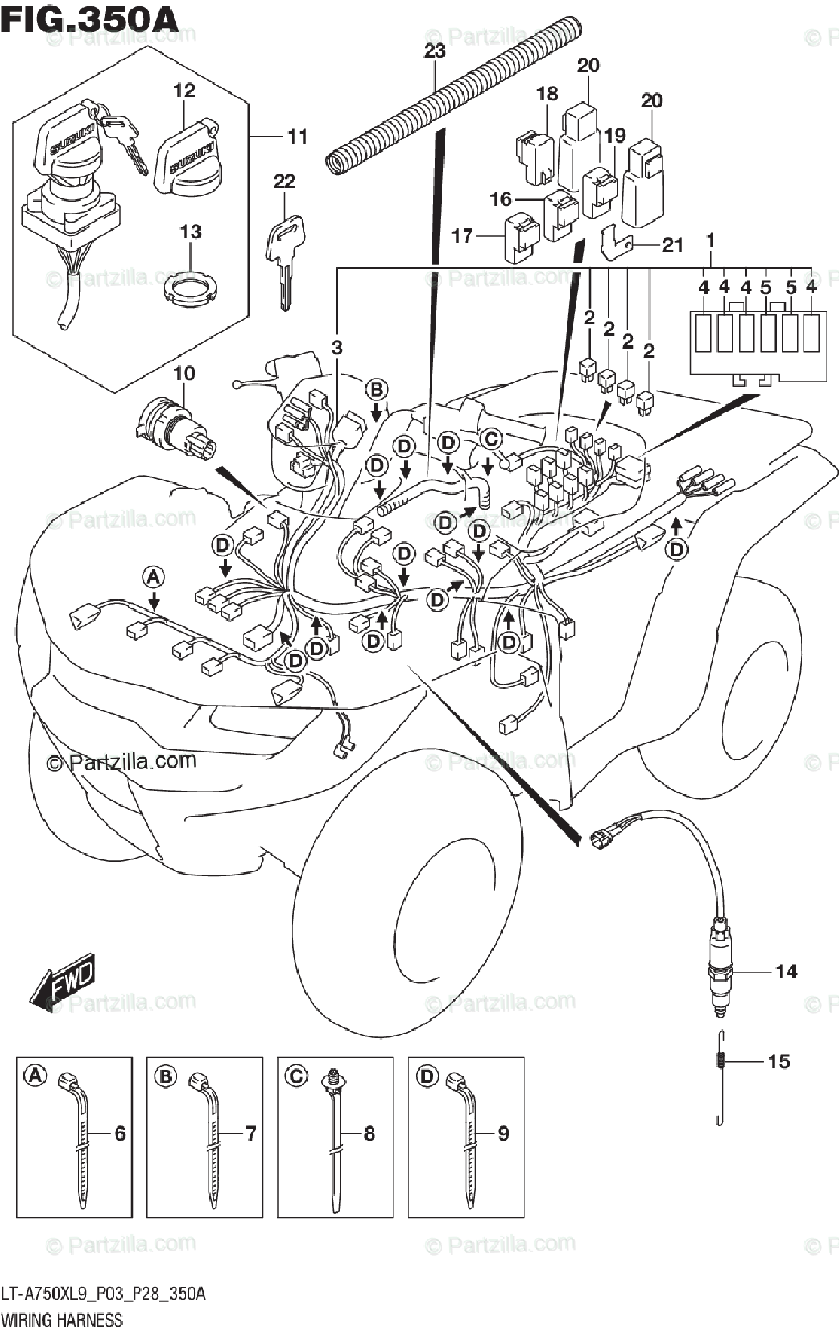 28 Suzuki King Quad Parts Diagram