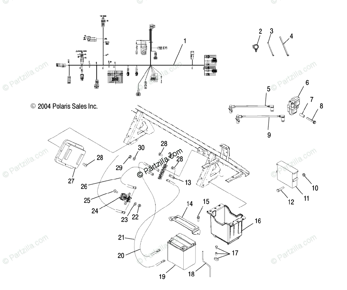 Wiring Diagram For 05 Polari 700 Efi - Complete Wiring Schemas