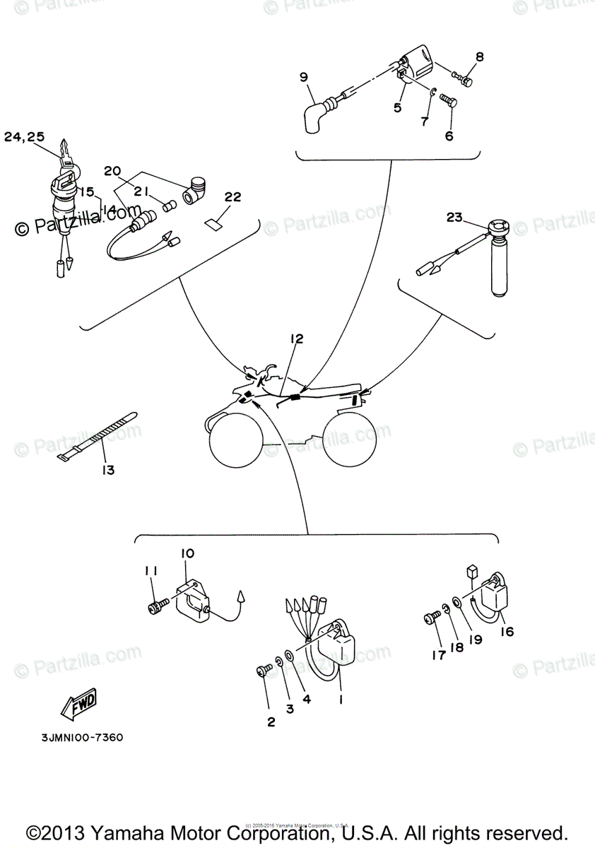 Yamaha Blaster Wiring Schematic - Wiring Diagram Schemas