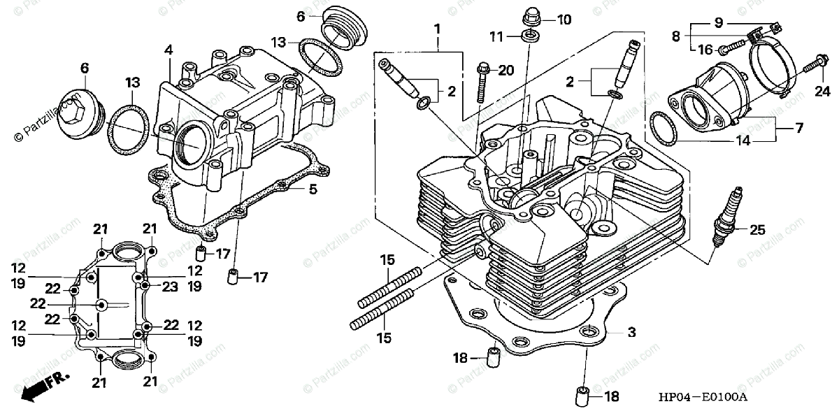 29 2005 Honda Foreman 500 Parts Diagram