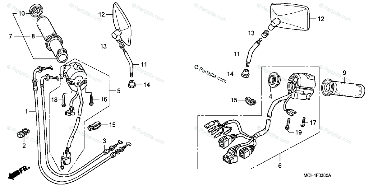 32 Honda Vtx 1800 Parts Diagram - Wire Diagram Source Information