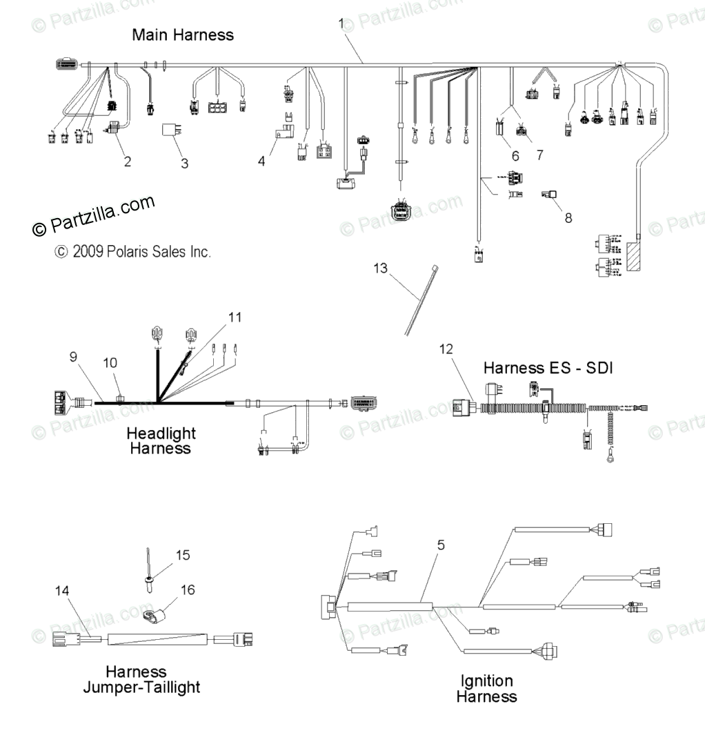 Polaris Snowmobile Wiring Diagrams