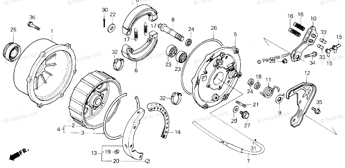 86 Honda Atv Engine Diagram - Wiring Schema Collection